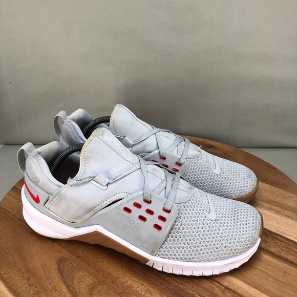 Nike Other - Nike Free Metcon 2 Grey Red Mens Training Gym Fitness Shoes Size 11 Workout